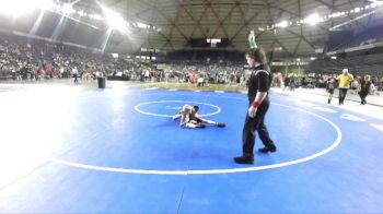 56 lbs Champ. Round 2 - Mason Hutchison, Twin City Wrestling Club vs Malachi Van Maren, Sumner Panthers Jr. Wrestling