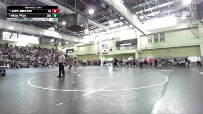 115 lbs Cons. Semi - Maya Avila, GRANADA HILLS vs Livier Andrade, PANORAMA