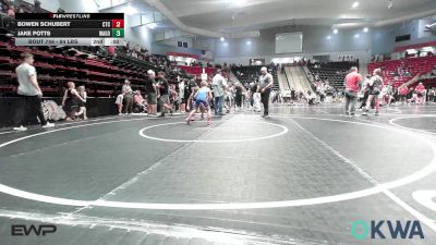 73 lbs Semifinal - Baker Schubert, Chandler Takedown Club vs Stetson Rutherford, Grove Takedown Club