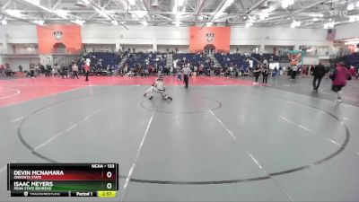 133 lbs Cons. Round 1 - Isaac Meyers, Penn State Behrend vs Devin McNamara, Oneonta State