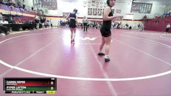 135 lbs Quarterfinal - Pyper Layton, EXCELSIOR SPRINGS vs Caiden Depee, CHILLICOTHE