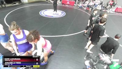 155 lbs Round 1 (16 Team) - Jaslynn Aken, SAWA-FR vs Rylee Moorehead, IEWA-FR