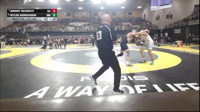 157 lbs Quarterfinal - Jeremy McGrath, Greens Farms Academy vs Myles Burroughs, Nmh