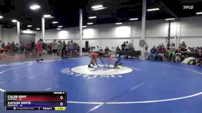 119 lbs Round 5 (6 Team) - Caleb Gray, Alabama vs Kayson White, Kentucky