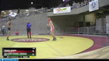 108 lbs Round 2 (4 Team) - Travis Weber, North Eugene vs Brayden Rangel-giesking, Bend