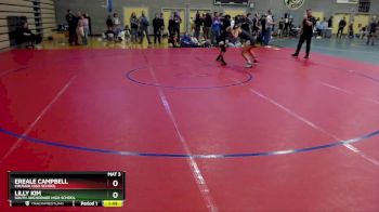 132G Semifinal - EREALE CAMPBELL, Chugiak High School vs Lilly Kim, South Anchorage High School