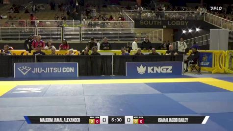 Isaiah Jacob Bailey vs Malcom Jamal Alexander 2025 Pan Jiu Jitsu IBJJF Championship