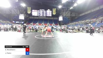 220 lbs Cons 8 #2 - Everett Mcclelland, Indiana vs Joseph Favia, Illinois