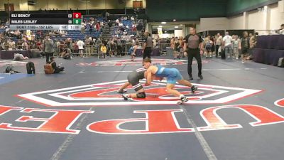 157 lbs Consi Of 64 #2 - Eli Bency, CO vs Miles Lesley, GA