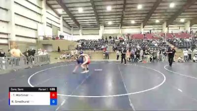 113 lbs Cons. Semi - Talmage Mortimer, Champions Wrestling Club vs Rykon Smethurst, Top Of Utah