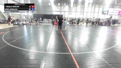 12U Girls - 75 lbs Cons. Round 2 - Layla Pasion, HI vs Hartleigh Block, ID