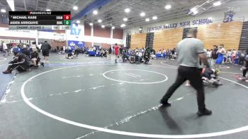 150 lbs Champ. Round 3 - Aiden Arriquive, Brawley Union vs Michael Kase, Chaminade