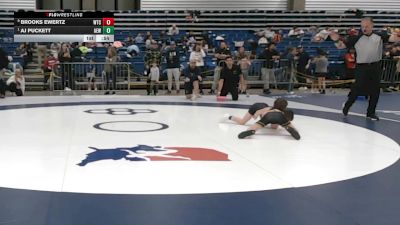 67 lbs Quarters - AJ Puckett, Alpha Elite Wrestling vs Brooks Ewertz, Wichita Training Center