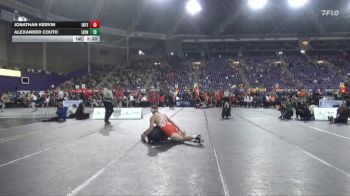 165 lbs Semis & 3rd Wb (16 Team) - Alexander Couto, Life University vs Jonathan Kervin, Indiana Tech