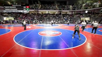 157-5A Champ. Round 1 - Josiah Staggers, Coffee vs Mack Walrath, Johns Creek