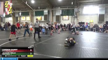 52 lbs Round 1 (6 Team) - Cameron Gilbert, PA Alliance Blue vs Jackson Wells, Terps Xtreme