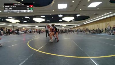 130 lbs Quarterfinal - Sussette Bell, Threshold WC vs Julia Kay, Stoic
