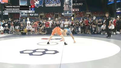 126 lbs Cons. Sub-semis - Westin Pollock, Oklahoma vs Mason Milsaps, Texas