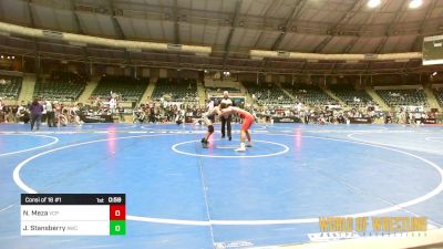 135 lbs Consi Of 16 #1 - Nick Meza, Valiant Prep vs Jace Stansberry, Arlington Wrestling Club