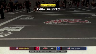 Paige Borras vs Rana Willink 2025 ADCC Las Vegas Nationals