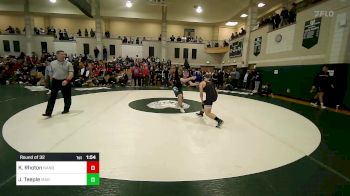 170 lbs Round Of 32 - Kaleb Rhoton, North Andover vs James Teeple, Marshfield