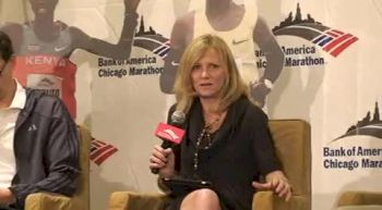 Mary Wittenberg on the challenges of World Marathon Majors before the 2010 Chicago Marathon