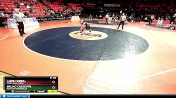 3A 113 lbs Quarterfinal - Jaime Corral, Palos Hills (Stagg) vs Bruno Cassioppi, Rockton (Hononegah)