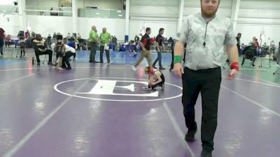 56 lbs Consi Of 16 #2 - Anthony Julius, Bennington Tri State vs Jazale Shell Smith, None