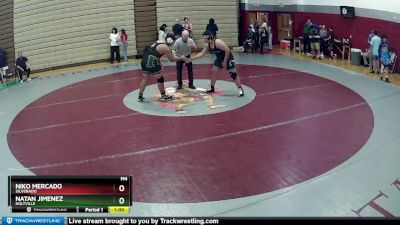 285 lbs Cons. Round 1 - Natan Jimenez, Holtville vs Niko Mercado, Silverado