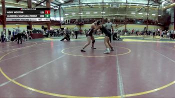 135 lbs Champ. Round 1 - Alondra Santana-Perez, Hernando vs Addy Norton, Lebanon HS