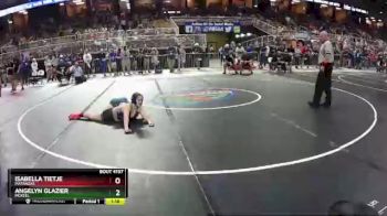 135 lbs Quarterfinal - Isabella Tietje, Matanzas vs Angelyn Glazier, McKeel