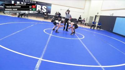 126 lbs Quarterfinal - Wendell Maw, Fremont vs Kaleb Blackner, Roy