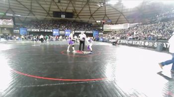 Boys 1B/2B 150 Quarterfinal - Jacob Johnson, Columbia (Burbank) vs Aidan Minne, Goldendale