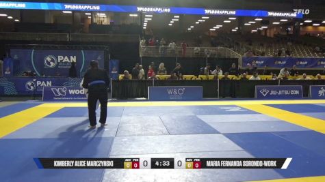 Maria Fernanda Sorondo-Work vs Kimberly Alice Marczynski 2026 Pan Jiu Jitsu IBJJF Championship