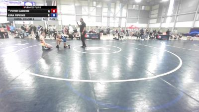 U23 Women - 59 lbs Cons. Round 2 - Piper Cadden, AZ vs Kira Pipkins, NJ