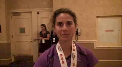 Erin Moeller (2.37) after the 2010 Chicago Marathon
