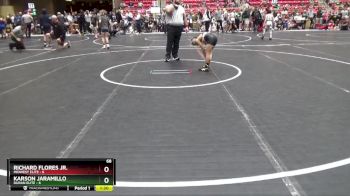 68 lbs Round 1 (6 Team) - Richard Flores Jr., Midwest Elite vs Karson Jaramillo, Duran Elite