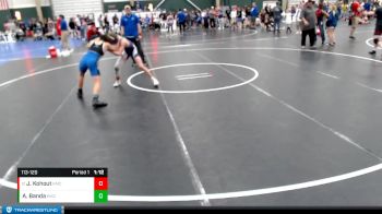 113-120 lbs 3rd Place Match - Jonny Kohout, Milford Wrestling Club vs Aiden Banda, Kearney Matcats