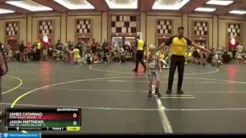 52 lbs Quarterfinals (8 Team) - James Catapano, Steel Valley Vouger vs Jason Matthews, Ride Out Wrestling Club