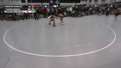 126 lbs Champ. Rd Of 16 - Tucker Verbeck, Maize Wrestling Club vs Sebastian Gonzalez, Eagle Empire Wrestling