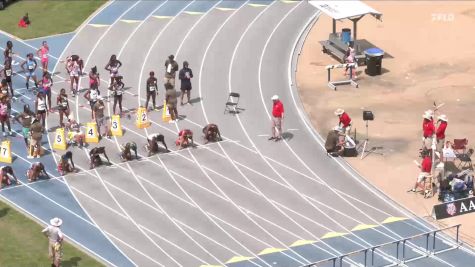 Youth Girls' 100m Hurdles, Semi-Finals 1 - Age 15-16