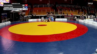 65kg Semifinal - Lyla Garden, Lakeland Legends Wrestling Academy vs Cassidy Pace, Takedown Wrestling Academy