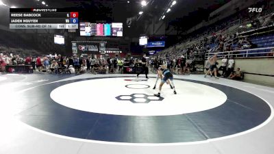 94 lbs Cons. Sub-rd Of 16 - Reese Babcock, IL vs Jaden Nguyen, WA