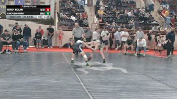 90_B lbs Semifinal - Mitch Nolan, Methacton vs Lincoln Rose, Emmaus