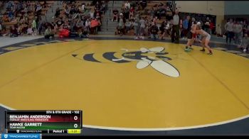 102 lbs Quarterfinal - Benjamin Anderson, Pursuit Wrestling Minnesota vs Hawke Garrett, Team Nazar