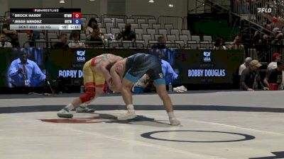 65 kg Quarters - Brock Hardy, NEBWTC/ Titan Mercury Wrestling Club vs Jesse Mendez, Ohio RTC/ Titan Mercury Wrestling Club