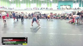 98 lbs Round 2 (4 Team) - Alexander Nassiff, Charlotte Vikings vs Thiago Finuff, Gator Dawgs