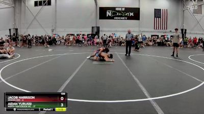 138 lbs Semis (4 Team) - Jacob Harrison, Kraken Red vs Aidan Yurussi, North Hunterdon WC