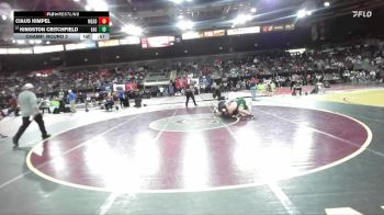 285 lbs Champ. Round 2 - Ciaus Kimpel, Mead vs Kingston Critchfield, Eagle