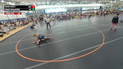 138 lbs Cons. Round 5 - Brady Mcalister, Unattached vs David Crilly, Unattached